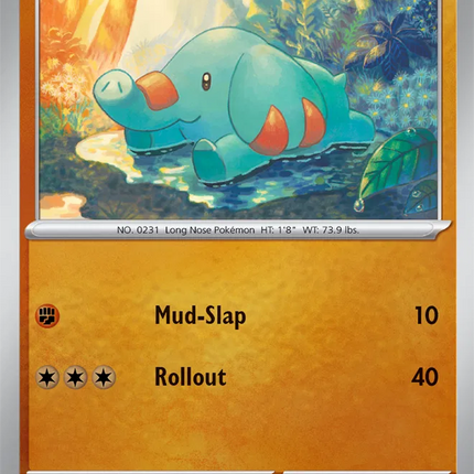 Phanpy Chaos Rising Common 044/086 Reverse Holofoil