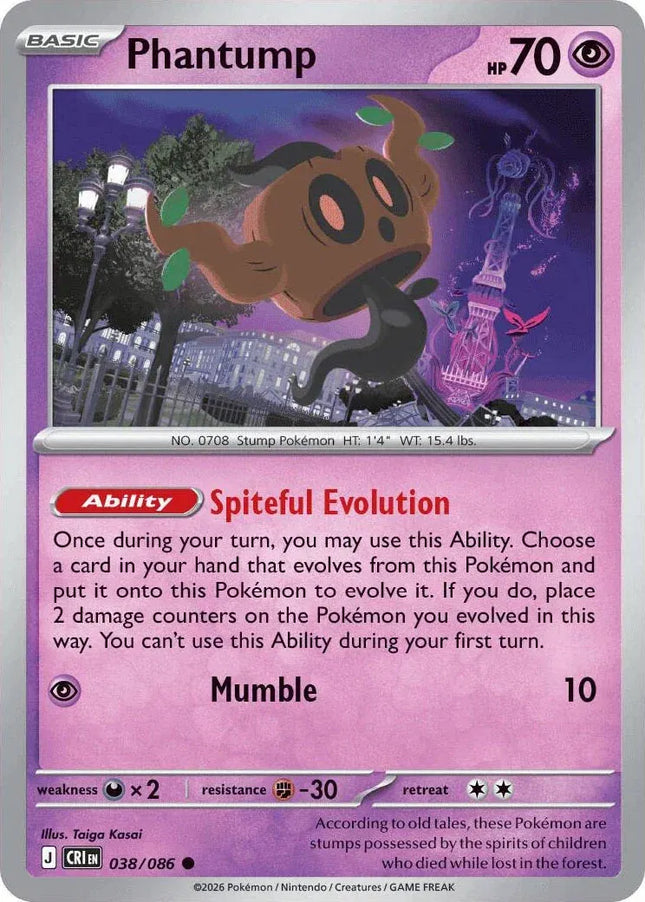 Phantump Chaos Rising Common 038/086
