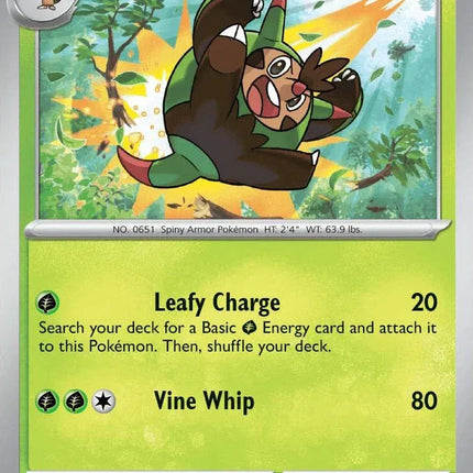 Quilladin Chaos Rising Common 006/086