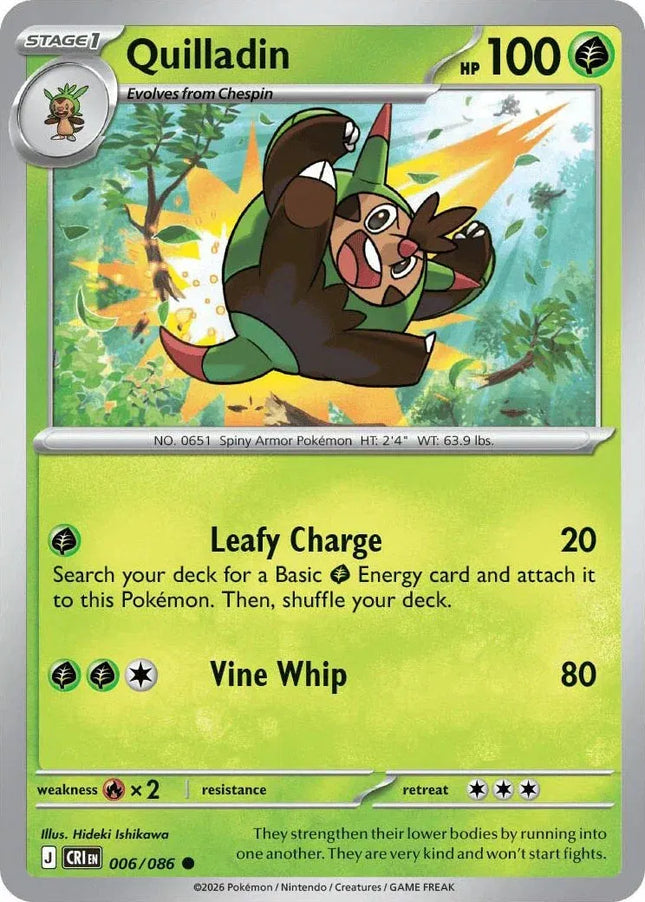 Quilladin Chaos Rising Common 006/086