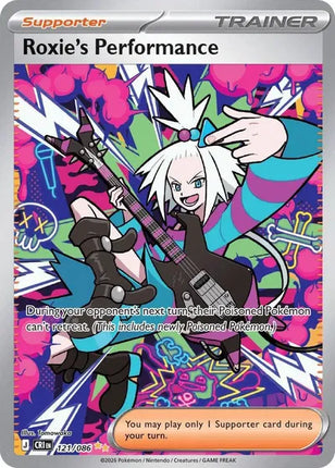 Roxie's Performance Chaos Rising Special Illustration Rare 121/086