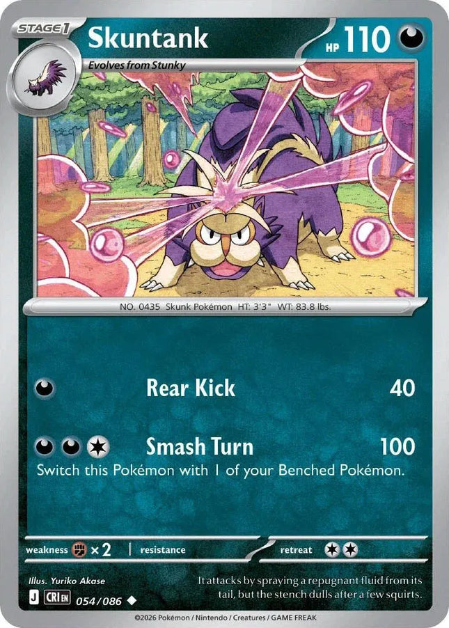 Skuntank Chaos Rising Uncommon 054/086