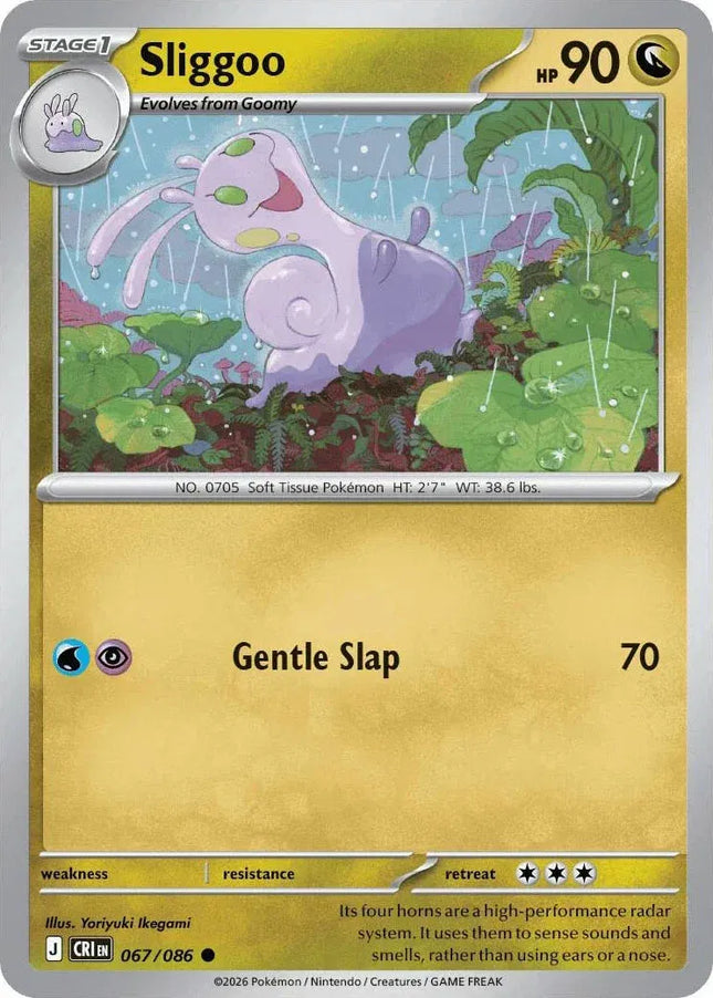 Sliggoo Chaos Rising Common 067/086 Reverse Holofoil