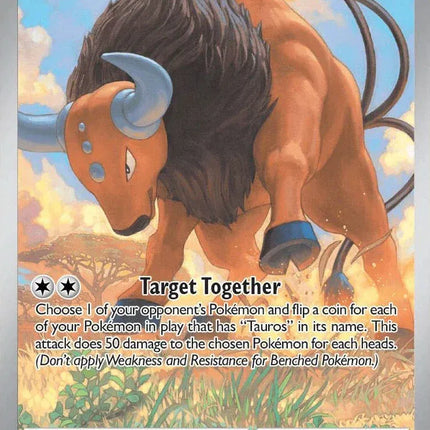 Tauros Chaos Rising Illustration Rare 096/086