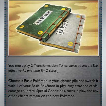 Transformation Tome Chaos Rising Uncommon 083/086 Reverse Holofoil