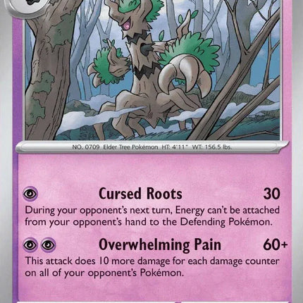 Trevenant Chaos Rising Rare 039/086 Holofoil