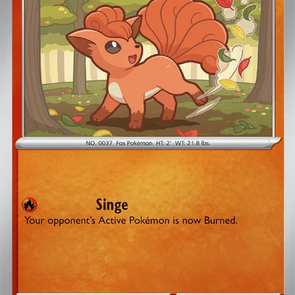 Vulpix Chaos Rising Common 008/086 Reverse Holofoil