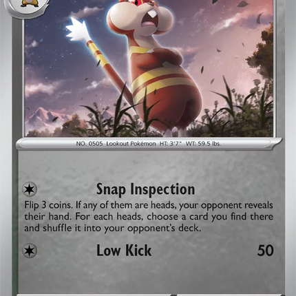 Watchog Chaos Rising Common 071/086 Reverse Holofoil