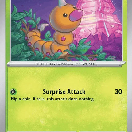 Weedle Chaos Rising Common 001/086