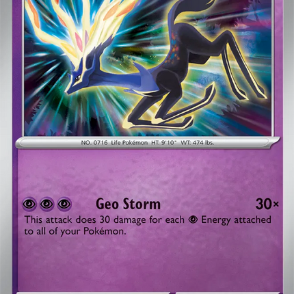 Xerneas Chaos Rising Rare 042/086 Reverse Holofoil