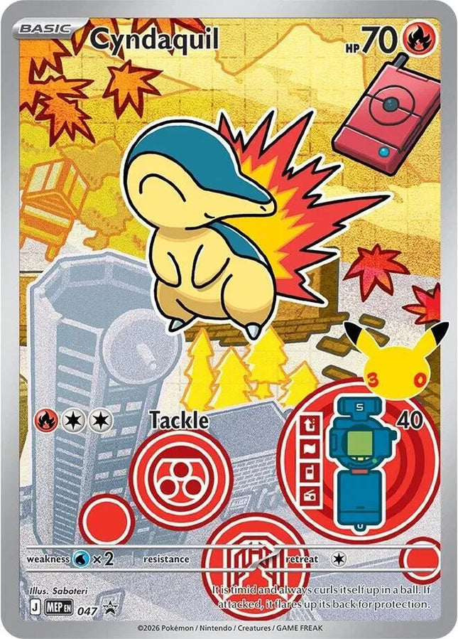 Cyndaquil Mega Evolution Promos Promo 047