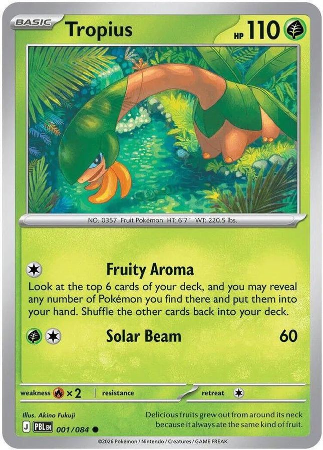 Tropius Pitch Black Common 001/084