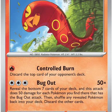 Sizzlipede Pitch Black Common 009/084