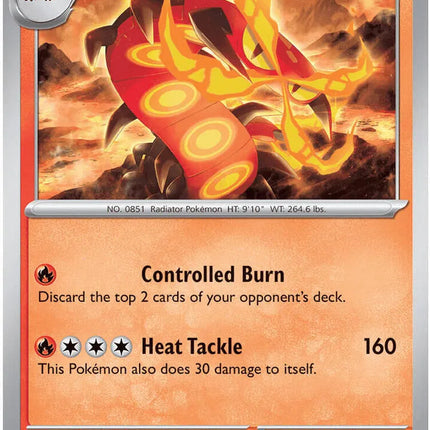 Centiskorch Pitch Black Common 010/084 Reverse Holofoil