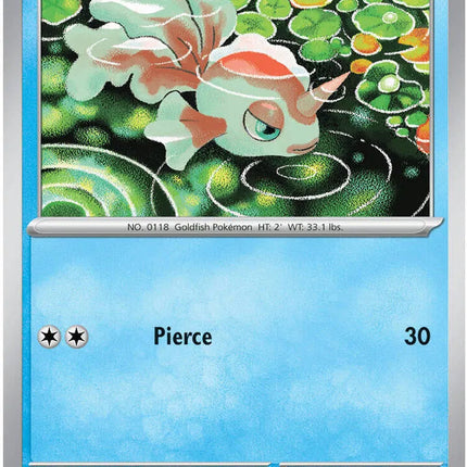 Goldeen Pitch Black Common 013/084 Reverse Holofoil