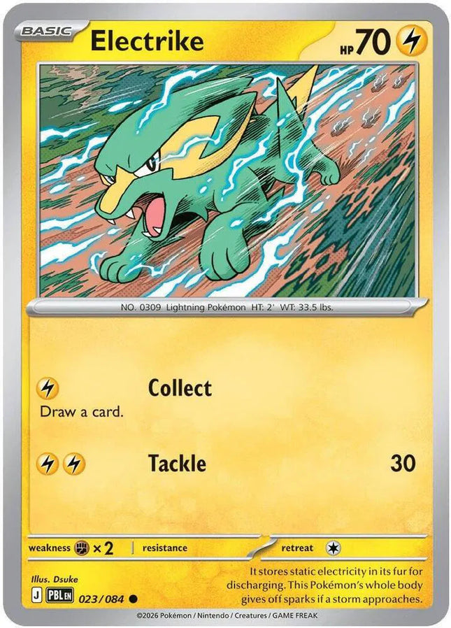 Electrike Pitch Black Common 023/084 Reverse Holofoil