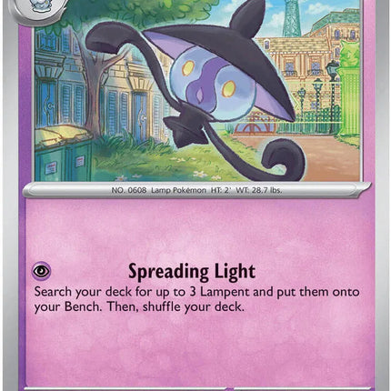 Lampent Pitch Black Uncommon 037/084 Reverse Holofoil