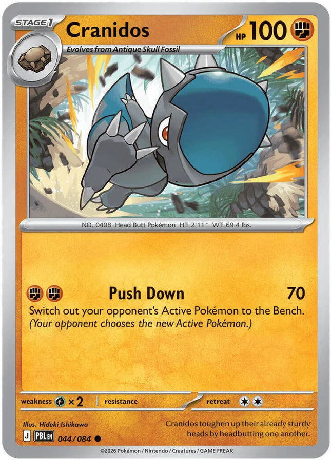 Cranidos Pitch Black Common 044/084