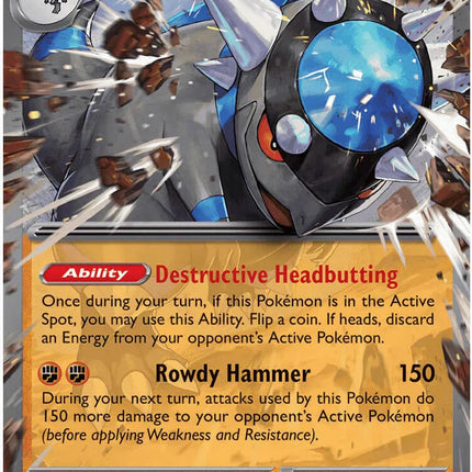 Rampardos ex Pitch Black Double Rare 045/084