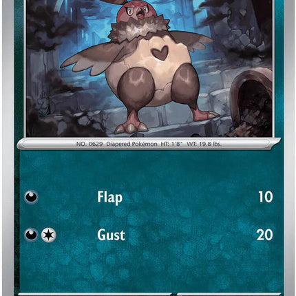Vullaby Pitch Black Common 049/084 Reverse Holofoil