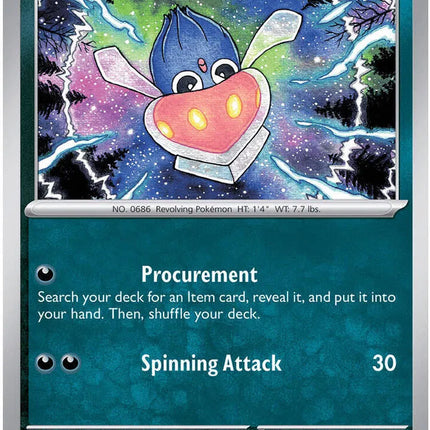Inkay Pitch Black Common 051/084 Reverse Holofoil