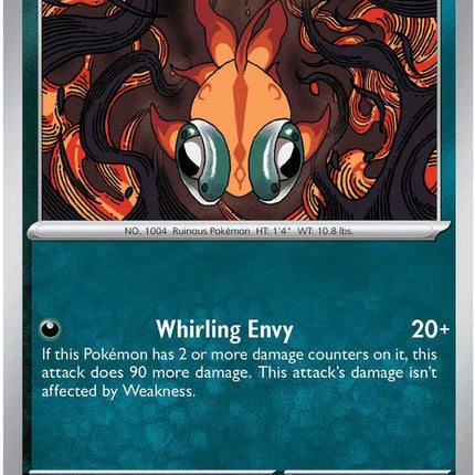 Chi-Yu Pitch Black Rare 059/084 Reverse Holofoil