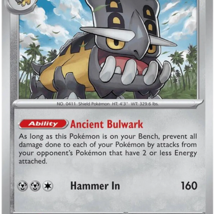 Bastiodon Pitch Black Rare 062/084 Holofoil