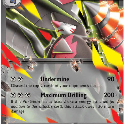 Mega Excadrill ex Pitch Black Double Rare 065/084