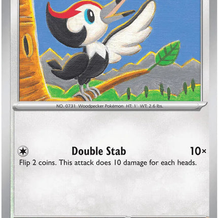 Pikipek Pitch Black Common 066/084 Reverse Holofoil