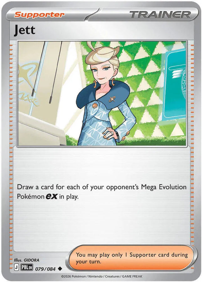 Jett Pitch Black Uncommon 079/084 Reverse Holofoil