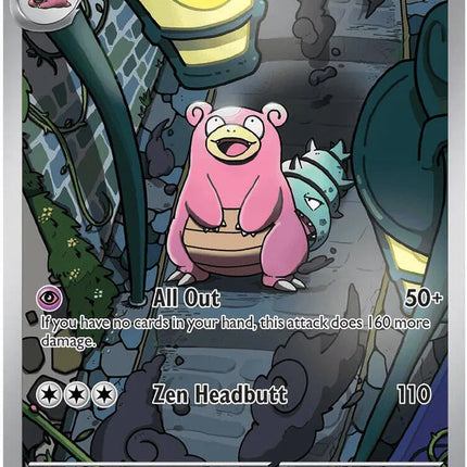 Slowbro Pitch Black Illustration Rare 090/084