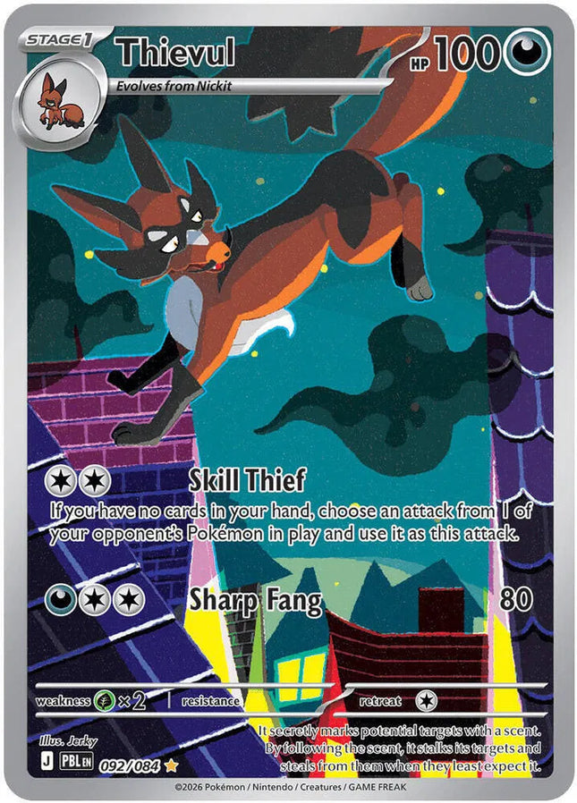 Thievul Pitch Black Illustration Rare 092/084