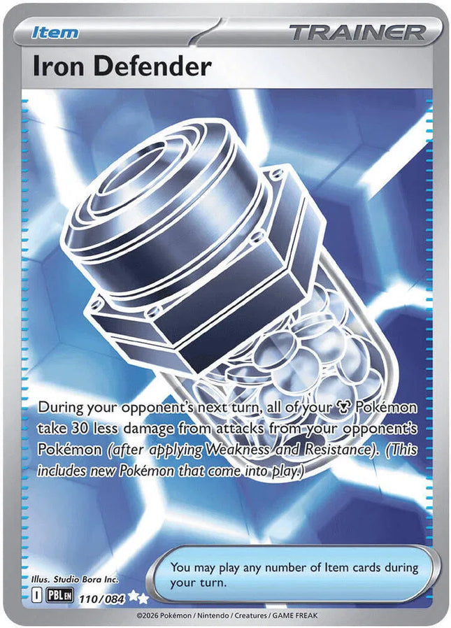 Iron Defender Pitch Black Ultra Rare 110/084