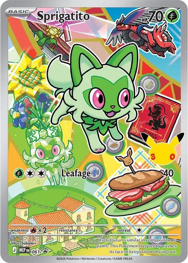 Sprigatito - 061 Mega Evolution Promos Promo 061