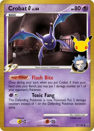 Crobat G 30th Celebration: Classic Collection Classic Collection 47/127