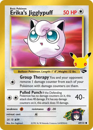 Erika's Jigglypuff 30th Celebration: Classic Collection Classic Collection 69/132