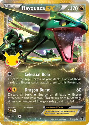 Rayquaza EX 30th Celebration: Classic Collection Classic Collection 85/124