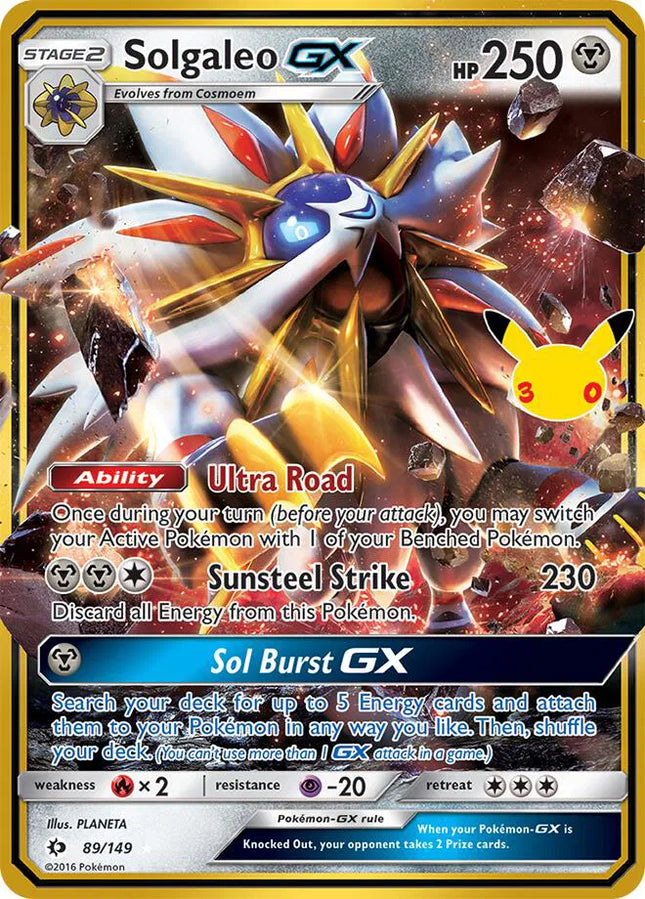Solgaleo GX 30th Celebration: Classic Collection Classic Collection 89/149