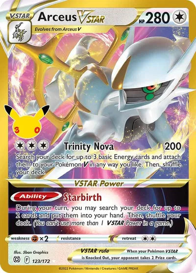 Arceus VSTAR 30th Celebration: Classic Collection Classic Collection 123/172
