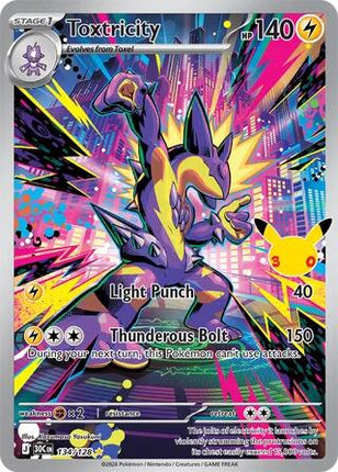 Toxtricity 30th Celebration Illustration Rare 134/128