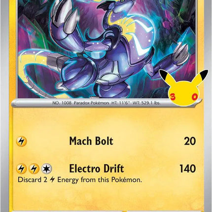 Miraidon 30th Celebration 062/128 Holofoil