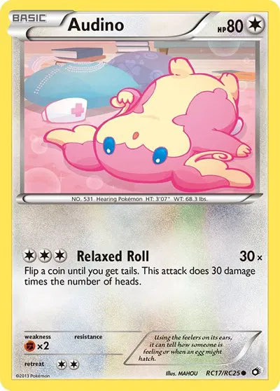 Audino Legendary Treasures: Radiant Collections Common RC17