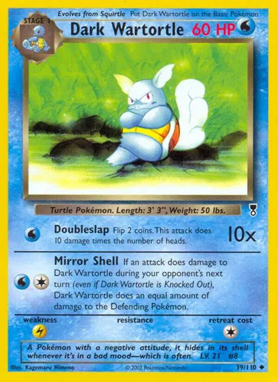 Dark Wartortle Legendary Collection Uncommon 39 (HP)