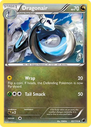 Dragonair Plasma Freeze Uncommon 82 (LP)