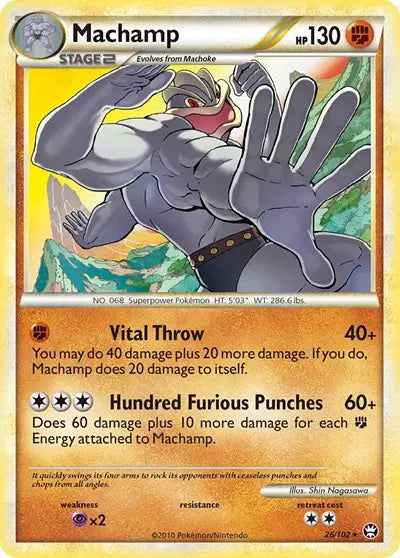 Machamp Rare • 26 Triumphant