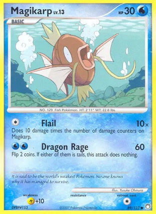 Magikarp Mysterious Treasures Common 89
