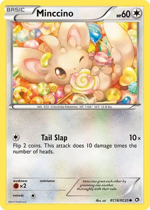 Minccino Legendary Treasures: Radiant Collections Common RC18 (LP)