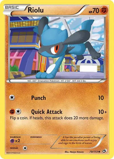 Riolu Uncommon • 79 Legendary Treasures
