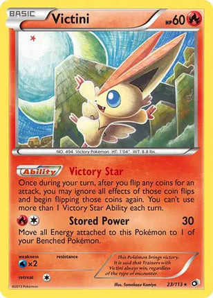 Victini Holo Rare • 23 Legendary Treasures