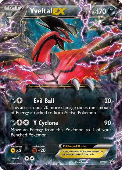 Yveltal EX Promo • XY08 XY Promos